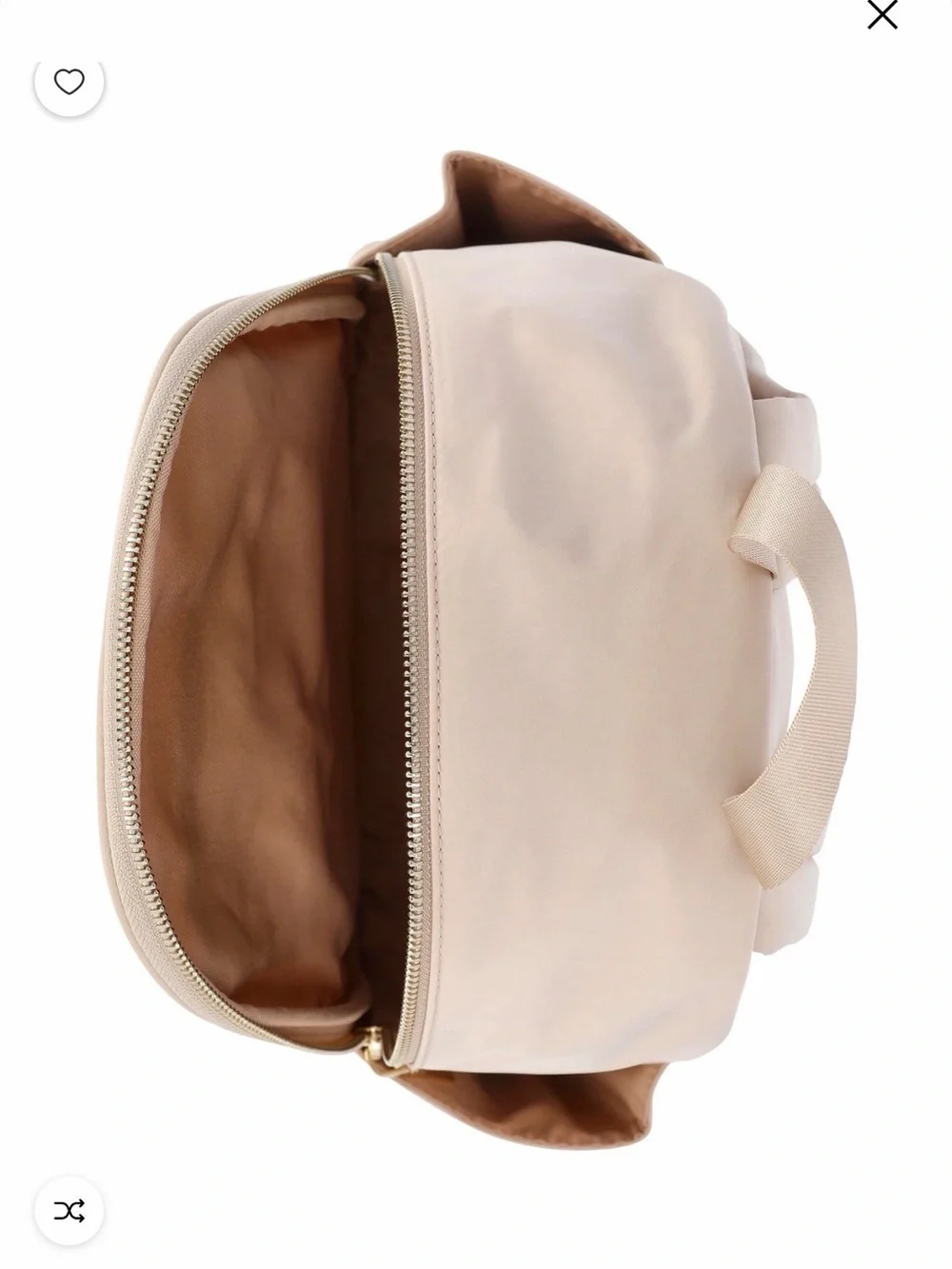 Madden NYC Blush Mini Backpack with Tassel Charm